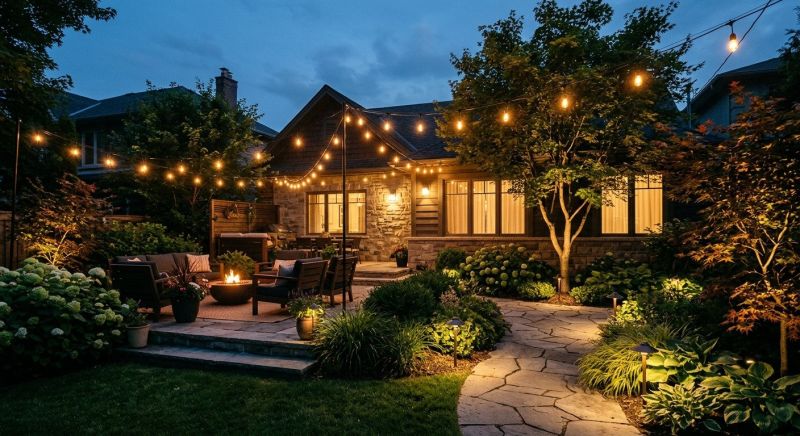Backyard Lighting Service in Denver, CO