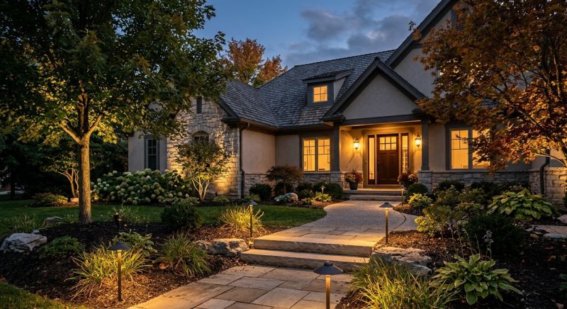 Driveway Lighting Installation in Denver County, CO