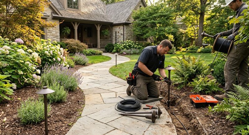 Landscape Lighting Installation in Provo, UT