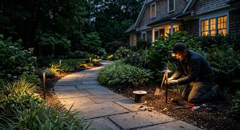 Outdoor Lighting Installation in Prescott Valley, AZ